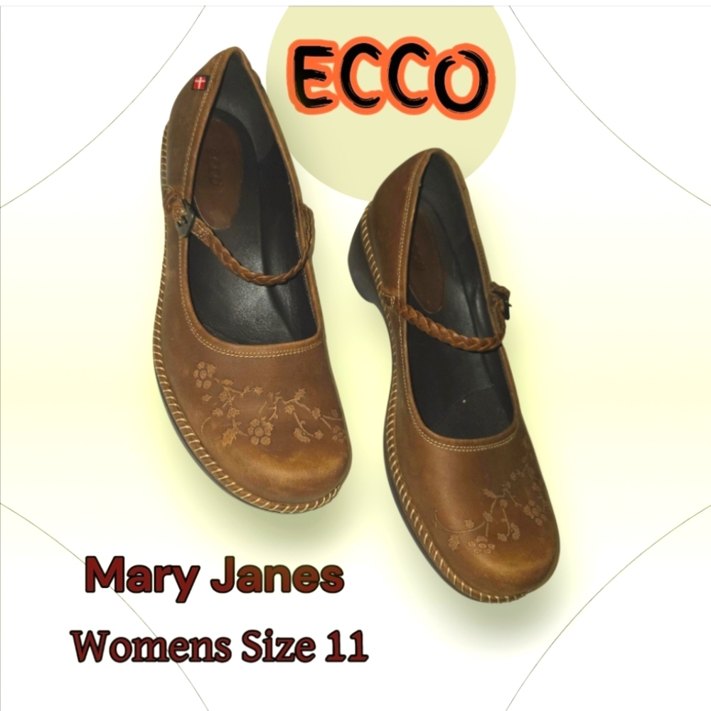 Stylish Brown Mary Janes
